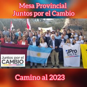 ELECCIONES 2023.Se conformo la Mesa Provincial de Juntos por el Cambio +