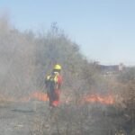 Bomberos Voluntarios. Intenso trabajo durante el fin de semana largo.