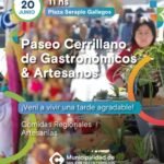 La Municipalidad de Cerrillos invita al Paseo Cerrillano de Gastronómicos y Artesanos.