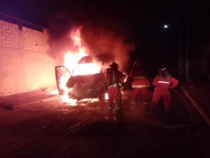 Incendio Vehicular en Ruta 26 de Salta Capital