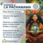 Invitación a la Ceremonia de la Pachamama en Cerrillos