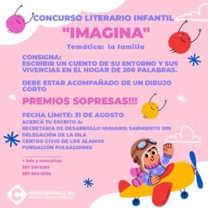 Certamen Literario Infantil «Imagina» en Cerrillos