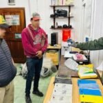 Detienen a 11 mochileros con 202 kilos de cocaína