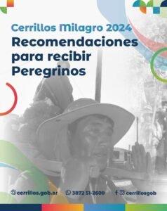 Cerrillos se prepara para recibir a los peregrinos del Milagro 2024