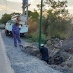 Municipio de Cerrillos repara 𝗹𝗮 𝗶𝗹𝘂𝗺𝗶𝗻𝗮𝗰𝗶𝗼́𝗻 𝘀𝗼𝗯𝗿𝗲 𝗥𝘂𝘁𝗮 𝗣𝗿𝗼𝘃𝗶𝗻𝗰𝗶𝗮𝗹 𝟮𝟯