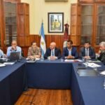 La ministra de educación Cristina Fiore presento en el senado salteño un sistema de alerta temprana contra el abandono escolar