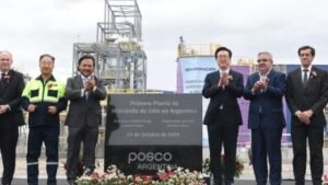 LITIO: INAUGURÓ EN LA PROVINCIA LA PRIMERA PLANTA COMERCIAL DE PRODUCCIÓN DE HIDRÓXIDO DE LITIO DEL PAIS