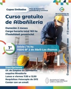 𝗜𝗻𝘀𝗰𝗿𝗶𝗯𝗶𝘁𝗲 𝗮𝗹 𝗰𝘂𝗿𝘀𝗼 𝗴𝗿𝗮𝘁𝘂𝗶𝘁𝗼 𝗱𝗲 𝗔𝗹𝗯𝗮𝗻̃𝗶𝗹𝗲𝗿𝗶́𝗮 𝗲𝗻 𝗖𝗲𝗿𝗿𝗶𝗹𝗹𝗼𝘀!