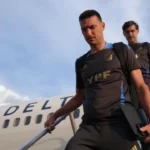 Con las alarmas encendidas por el Huracán Milton, la Selección Argentina vuela a Venezuela