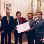 Milei felicitó a Sáenz por la inauguración de la planta de hidróxido de litio, el Gobernador destacó la unión de la Región