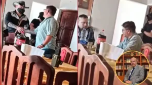 Tras el escandaloso video, Abel Cornejo se despegó de Monges: “no lo conocía”