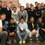 Sáenz recibió al plantel de Central Norte tras el ascenso a la primera Nacional