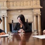 Sáenz y Pettovello acordaron refuncionalización y reactivación de obras en escuelas salteñas