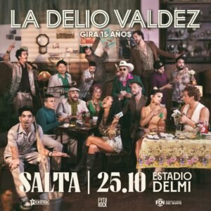 La Delio Valdez festeja su aniversario N.º 15 en Salta