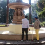 La Municipalidad termina trabajos en la plaza 9 de Julio