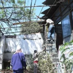 Demolieron una estructura construida sobre la vereda, en inmediaciones al Templete San Cayetano