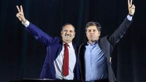 Axel Kicillof cuestionó la judicialización del PJ que hizo Quintela: “Con el único que me quiero pelear es con Milei”