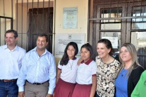 Autoridades educativas recorrieron escuelas de Rosario de la Frontera