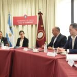 Sáenz se reunió con autoridades de FONPLATA para avanzar en el financiamiento del Corredor Biocéanico