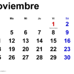 ¿Qué feriados y fin de semana largo se vienen en noviembre?