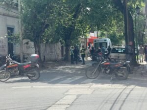 Murió un motociclista en pleno centro