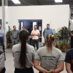 Emiliano Durand se reunió con el personal que participó del operativo en el San Miguel