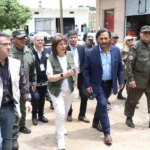 En el Paso Internacional Puerto Chalanas, el Gobernador y la Ministra supervisaron acciones del Plan Güemes