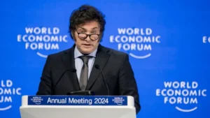 Javier Milei dio un duro discurso en el Foro de Davos: “La ideología woke es el cáncer que hay que extirpar”