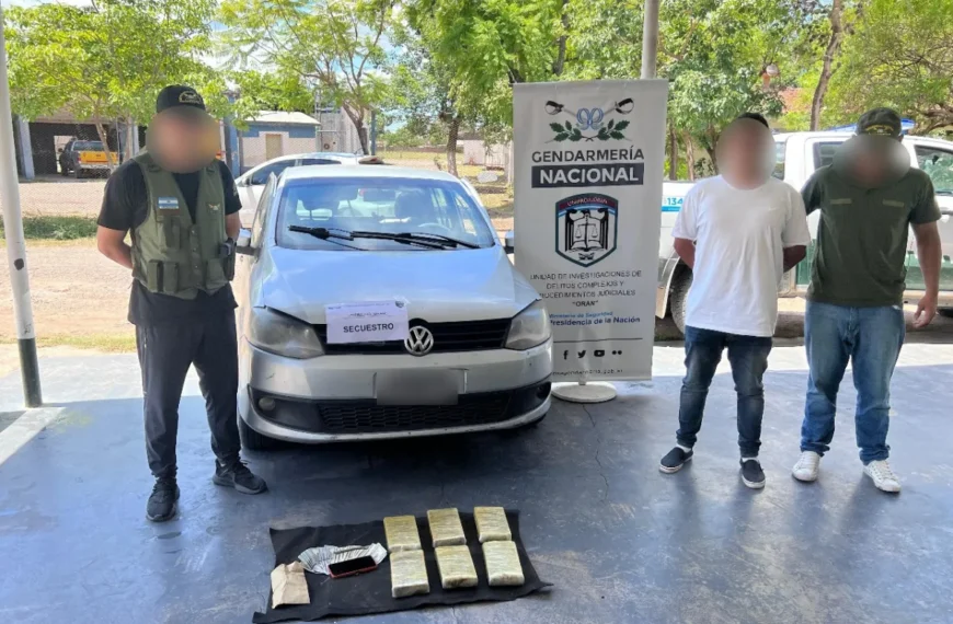 Plan Güemes: Gendarmería secuestró seis kilos de cocaína en Orán