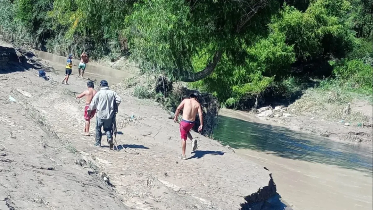 Encontraron un cuerpo en el río Arenales: podría ser un joven desaparecido