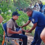 Encontraron con vida al comisario Leonel Flores