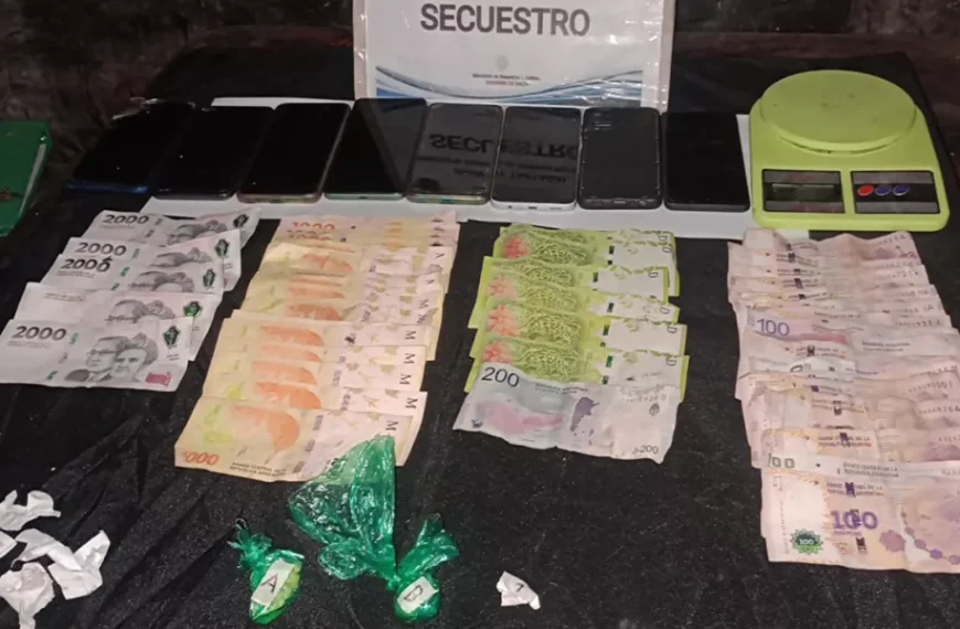 Secuestraron armas y más de 1200 dosis de cocaína en Tartagal y Gral. Mosconi