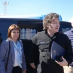 Javier Milei respaldó a Patricia Bullrich y prometió «meter presos» a «los que andan con trapos en la cara»