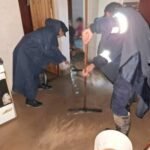 Familias de San Antonio de los Cobres debieron ser asistidas por el fuerte temporal