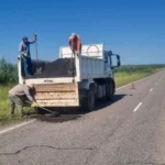 Tras los reclamos en redes sociales, comenzó la reparación de la RN 16, que une Salta con Brasil