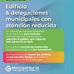 𝗔𝘁𝗲𝗻𝗰𝗶𝗼́𝗻 𝗿𝗲𝗱𝘂𝗰𝗶𝗱𝗮 𝗲𝗻 𝗲𝗹 𝗲𝗱𝗶𝗳𝗶𝗰𝗶𝗼 𝘆 𝗱𝗲𝗹𝗲𝗴𝗮𝗰𝗶𝗼𝗻𝗲𝘀 𝗺𝘂𝗻𝗶𝗰𝗶𝗽𝗮𝗹𝗲𝘀