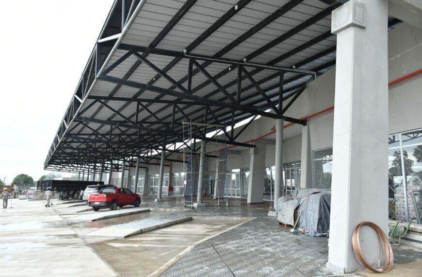El gobernador Sáenz celebró que la nueva terminal de Güemes entró a su etapa final