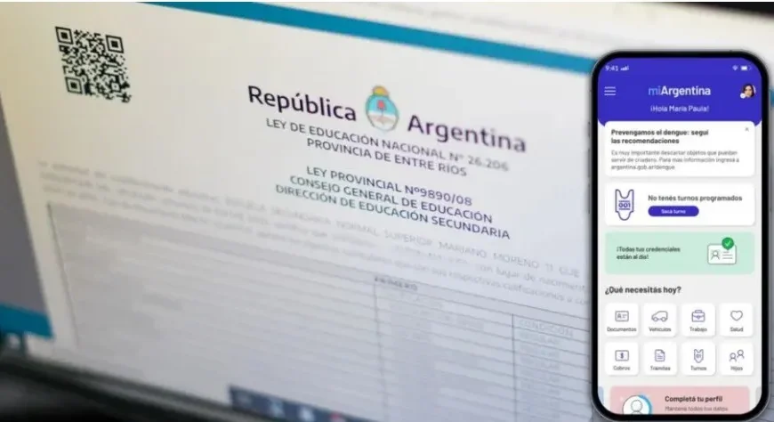 Se oficializó la digitalización de los títulos secundarios y terciarios en Salta