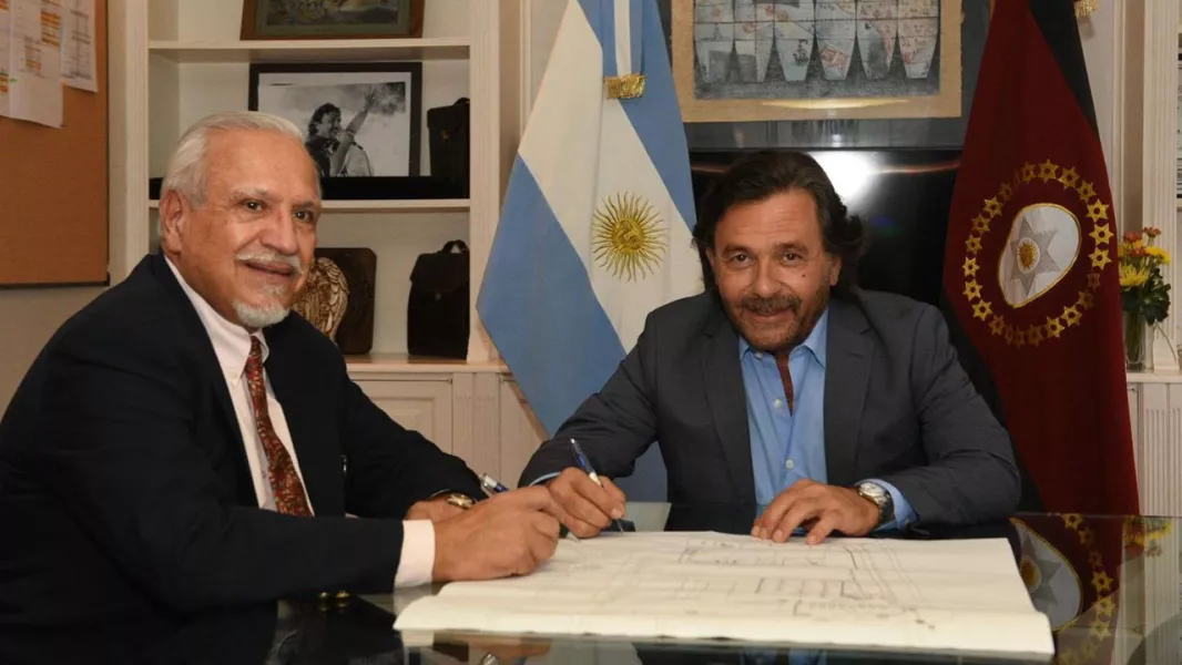 El Gobernador Sáenz se reunió con el senador nacional Juan Carlos Romero