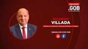 CICLO DE DIÁLOGOS.GOB: EL MINISTRO RICARDO VILLADA SERÁ EL PRÓXIMO ENTREVISTADO