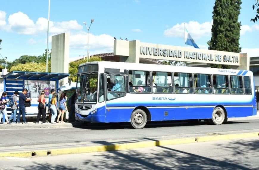 Desde el lunes se habilitará la renovación del Pase para ingresantes de la UNSA