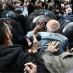 Otro miércoles de enfrentamientos en la marcha de jubilados