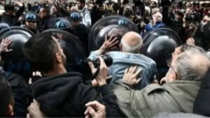 Otro miércoles de enfrentamientos en la marcha de jubilados