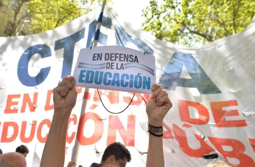 El Gobierno eliminó su participación en paritarias docentes: “Es desentenderse del derecho a un salario digno”