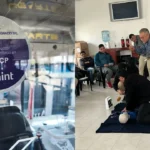 SAETA: Capacitaron en RCP a personal del corredor 3