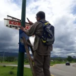 Advierten sobre los riesgos de descolgar carteles políticos: «No es prudente que el vecino lo haga»