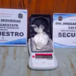 Cafayate: un procedimiento policial resultó con el decomiso de 700 dosis de cocaína y un detenido