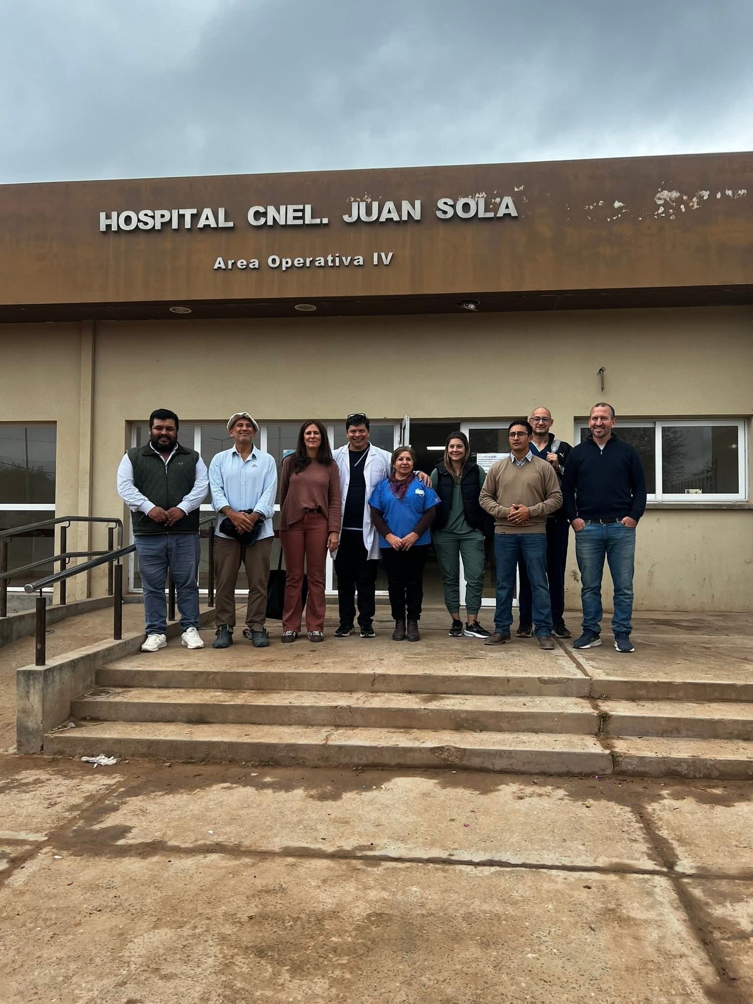 ENTREGA DE EQUIPAMIENTO MÉDICO AL HOSPITAL DE CORONEL JUAN SÓLA DE MORILLO