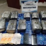 Campo Santo: Caminaban con 10 kilos de marihuana y terminaron detenidos en el monte