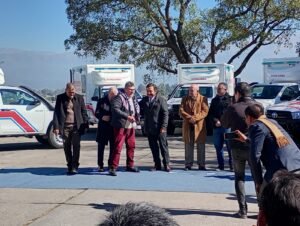 EL GOBIERNO ENTREGÓ UNA AMBULANCIA AL HOSPITAL ZONAL DE S. A DE LOS COBRES